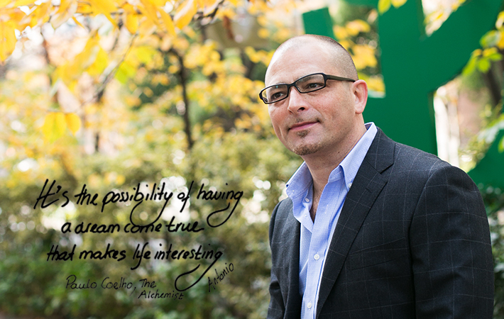 it s the possibility having a dream come true that makes life