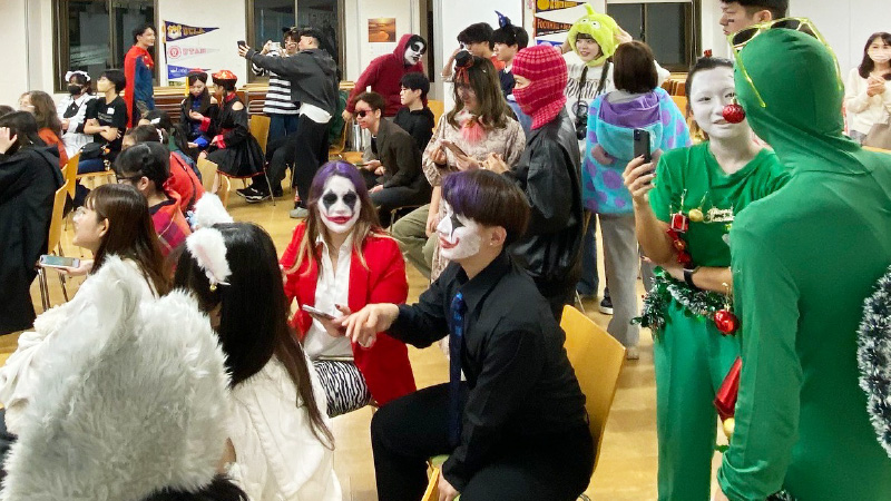 去年のハロウィン祭りの様子